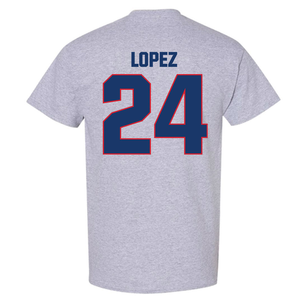 Francis Marion - NCAA Women's Soccer : Alena Lopez - T-Shirt-1