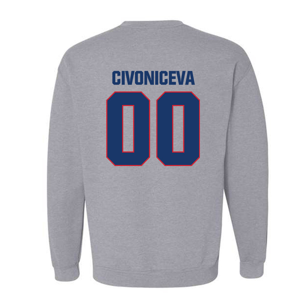 Francis Marion - NCAA Softball : Tallulah Civoniceva - Crewneck Sweatshirt-1