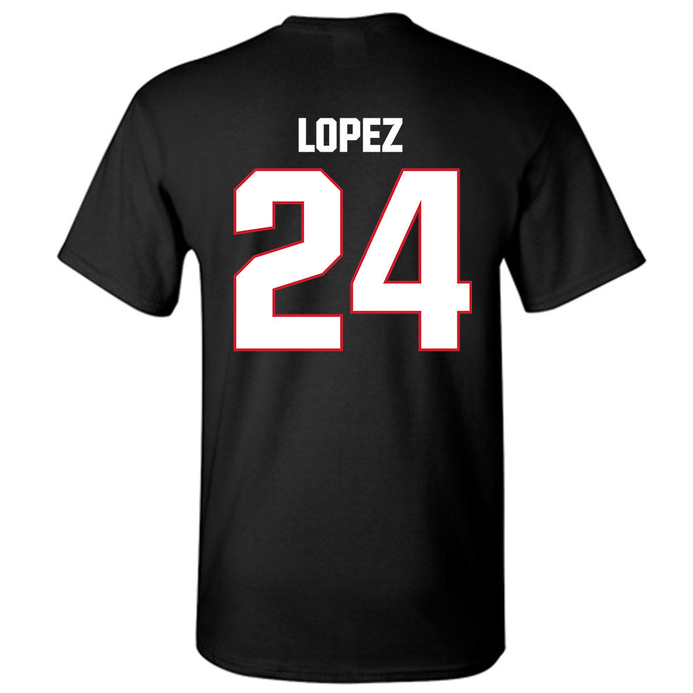 Francis Marion - NCAA Women's Soccer : Alena Lopez - T-Shirt-1