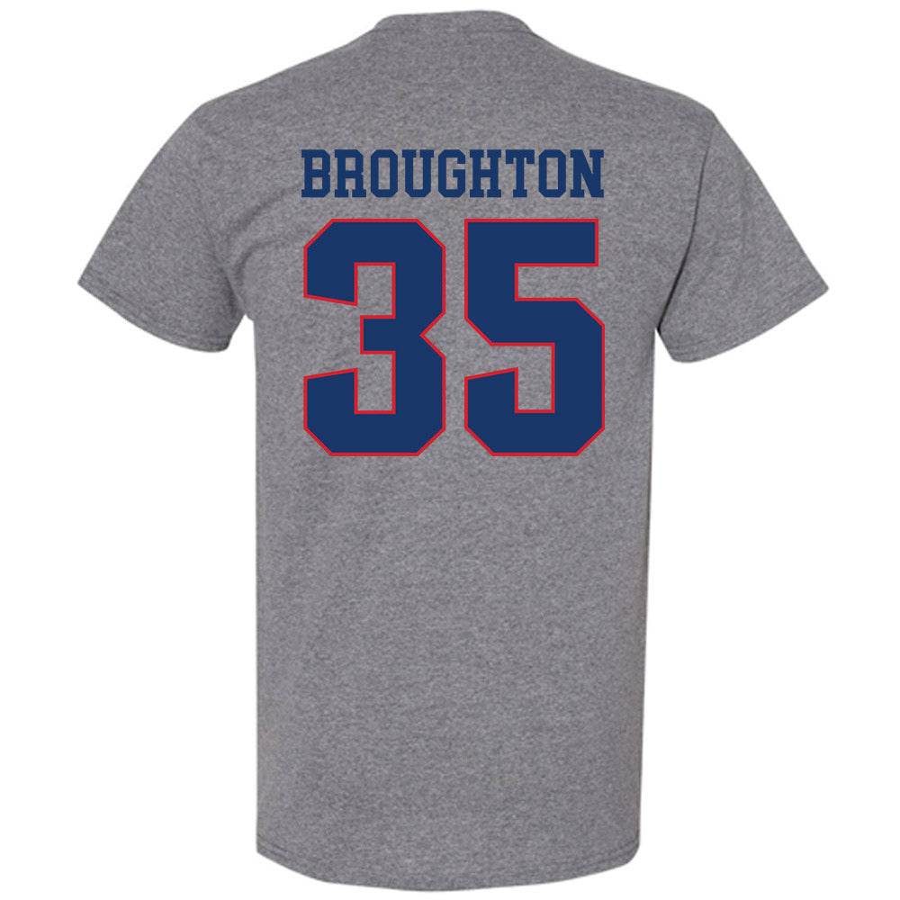 Francis Marion - NCAA Men's Basketball : Jaden Broughton - T-Shirt-1