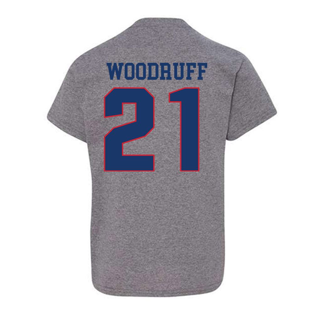 Francis Marion - NCAA Baseball : Daemon Woodruff - Youth T-Shirt-1