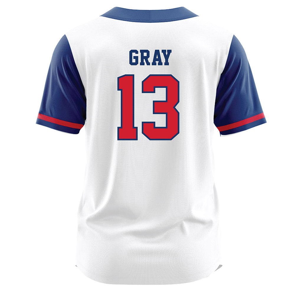 Francis Marion - NCAA Softball : Rylee Gray - White Jersey-1