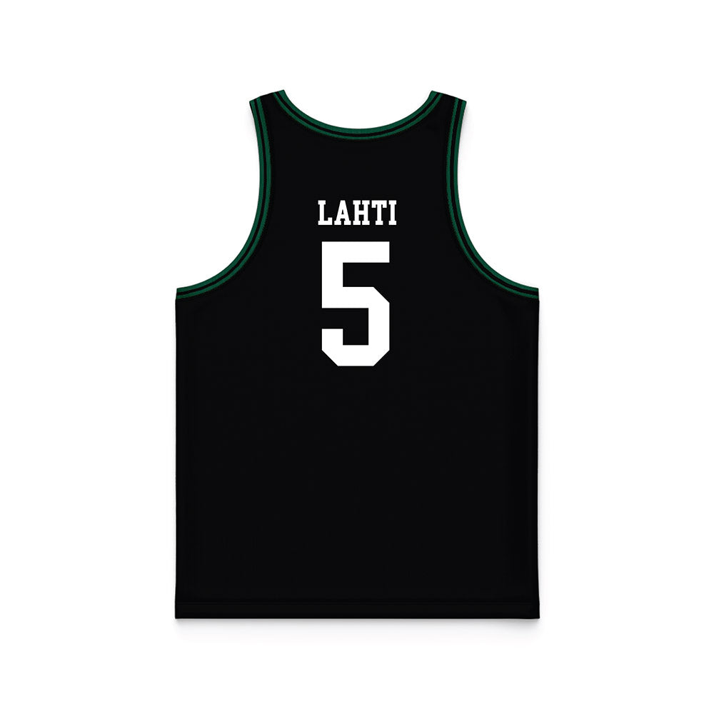 UW Green Bay - NCAA Women's Basketball : Sophie Lahti - Black Basketball Jersey