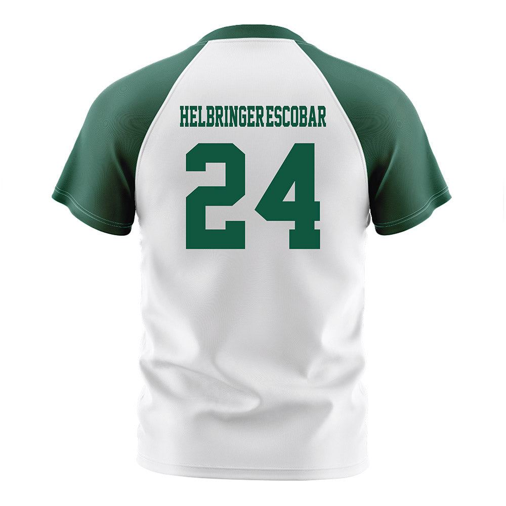 UW Green Bay - NCAA Women's Soccer : Aixa Helbringer-Escobar - White Soccer Jersey