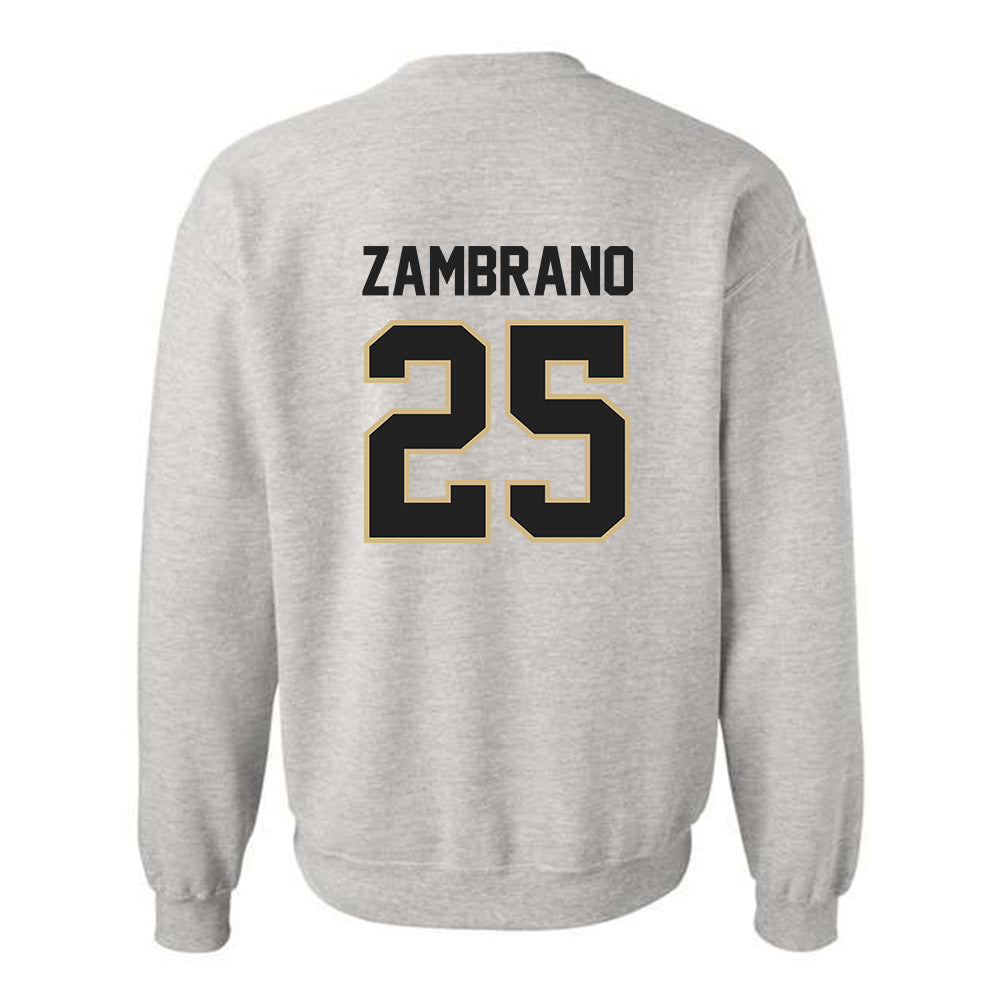 PFW - NCAA Men's Soccer : Julian Zambrano - Classic Shersey Crewneck Sweatshirt-1