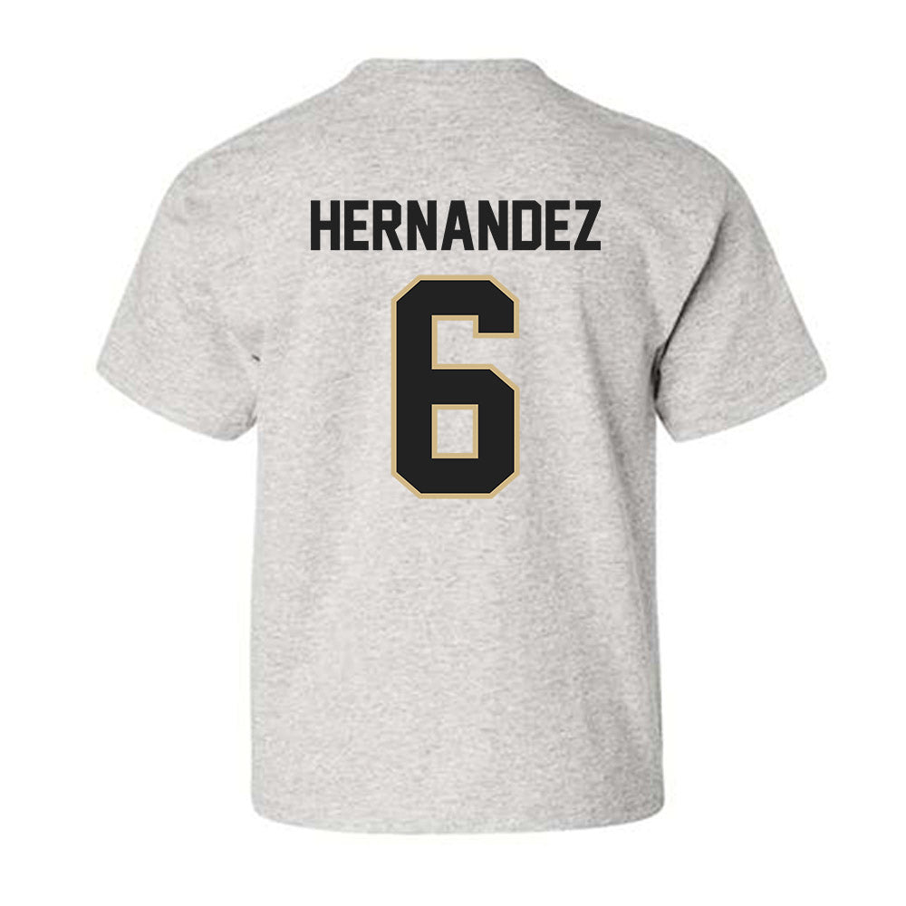 PFW - NCAA Men's Soccer : Jonathan Hernandez - Classic Shersey Youth T-Shirt-1