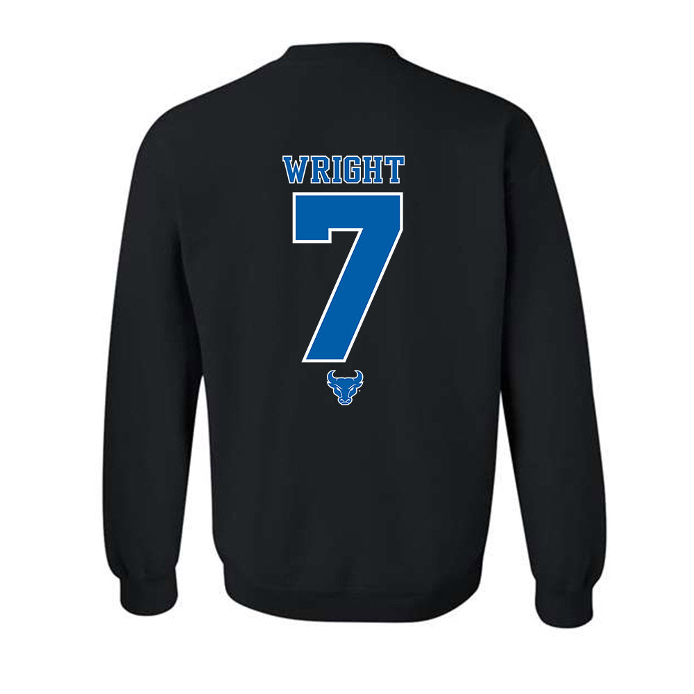Buffalo - NCAA Football : Jason Wright - Crewneck Sweatshirt-3