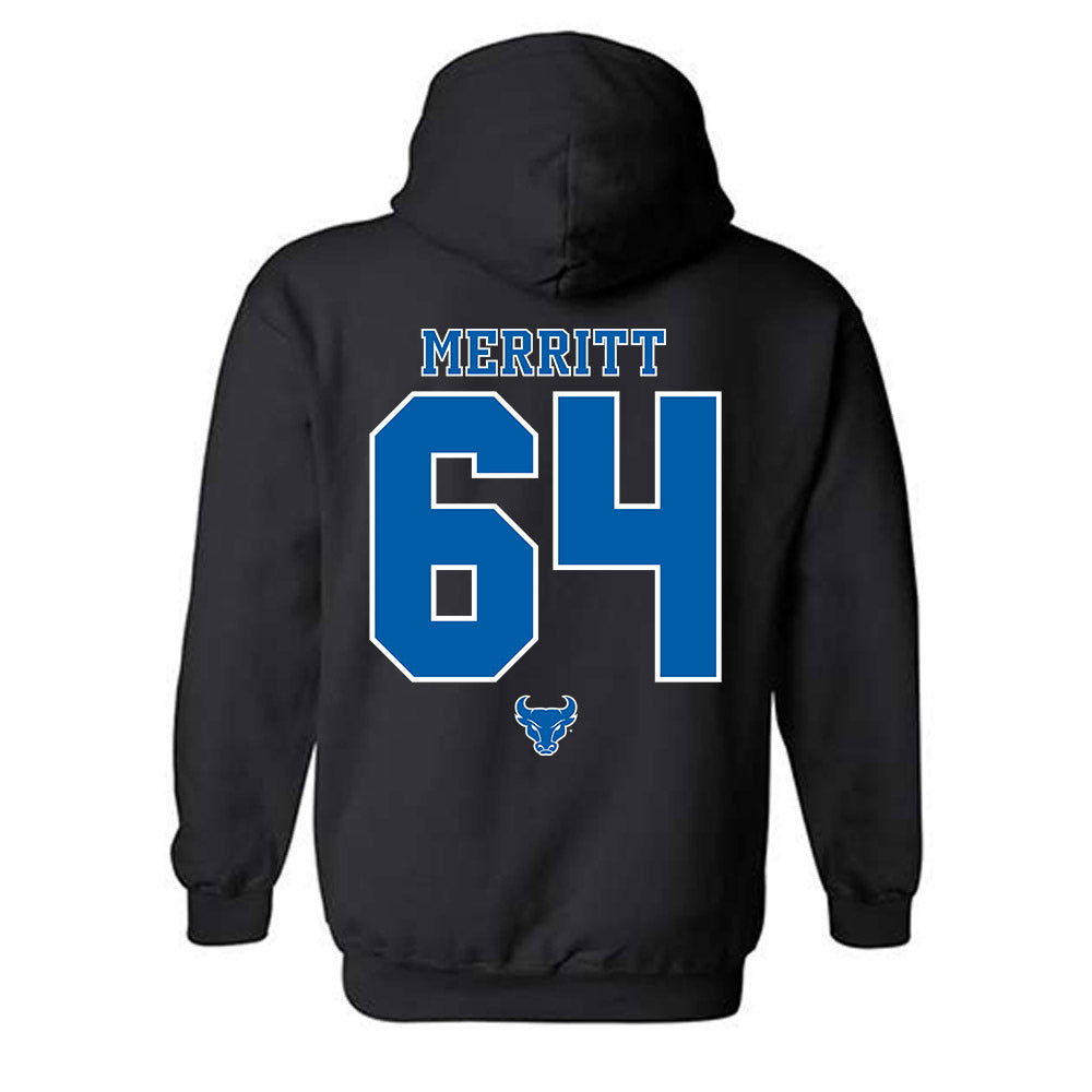 Buffalo - NCAA Football : Jake Merritt - Hooded Sweatshirt-3