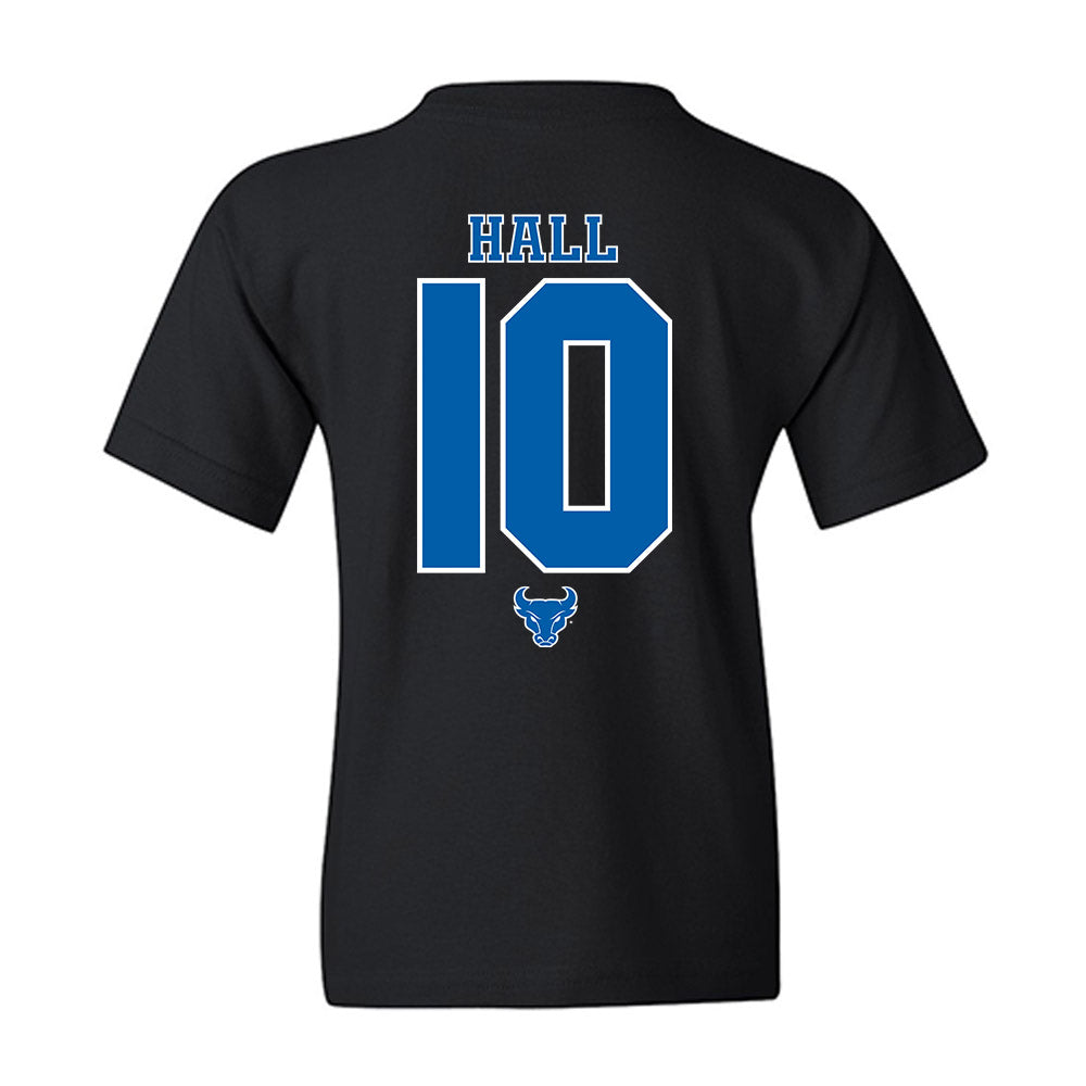 Buffalo - NCAA Women's Basketball : Kyleigh Hall - Youth T-Shirt-1