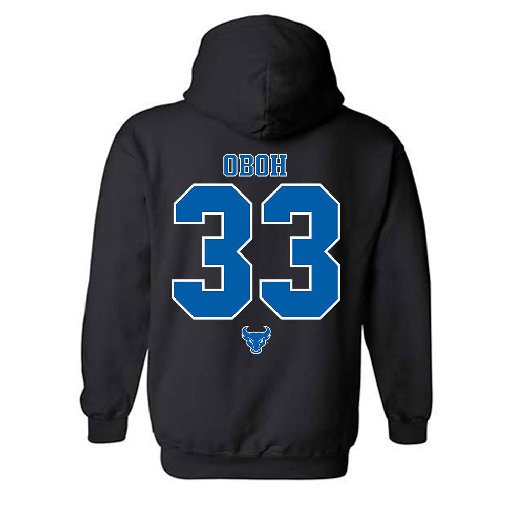 Buffalo - NCAA Men's Basketball : Tim Oboh - Hooded Sweatshirt