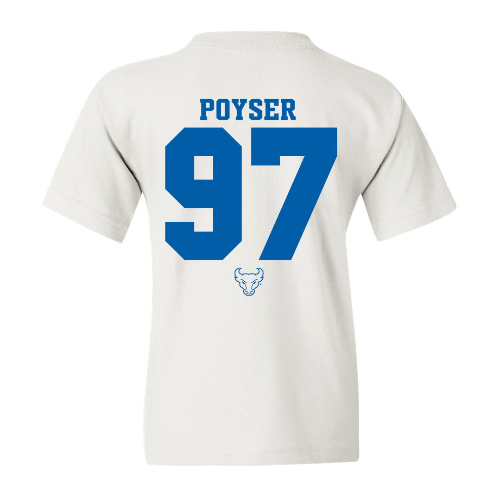 Buffalo - NCAA Football : Junior Poyser - Youth T-Shirt