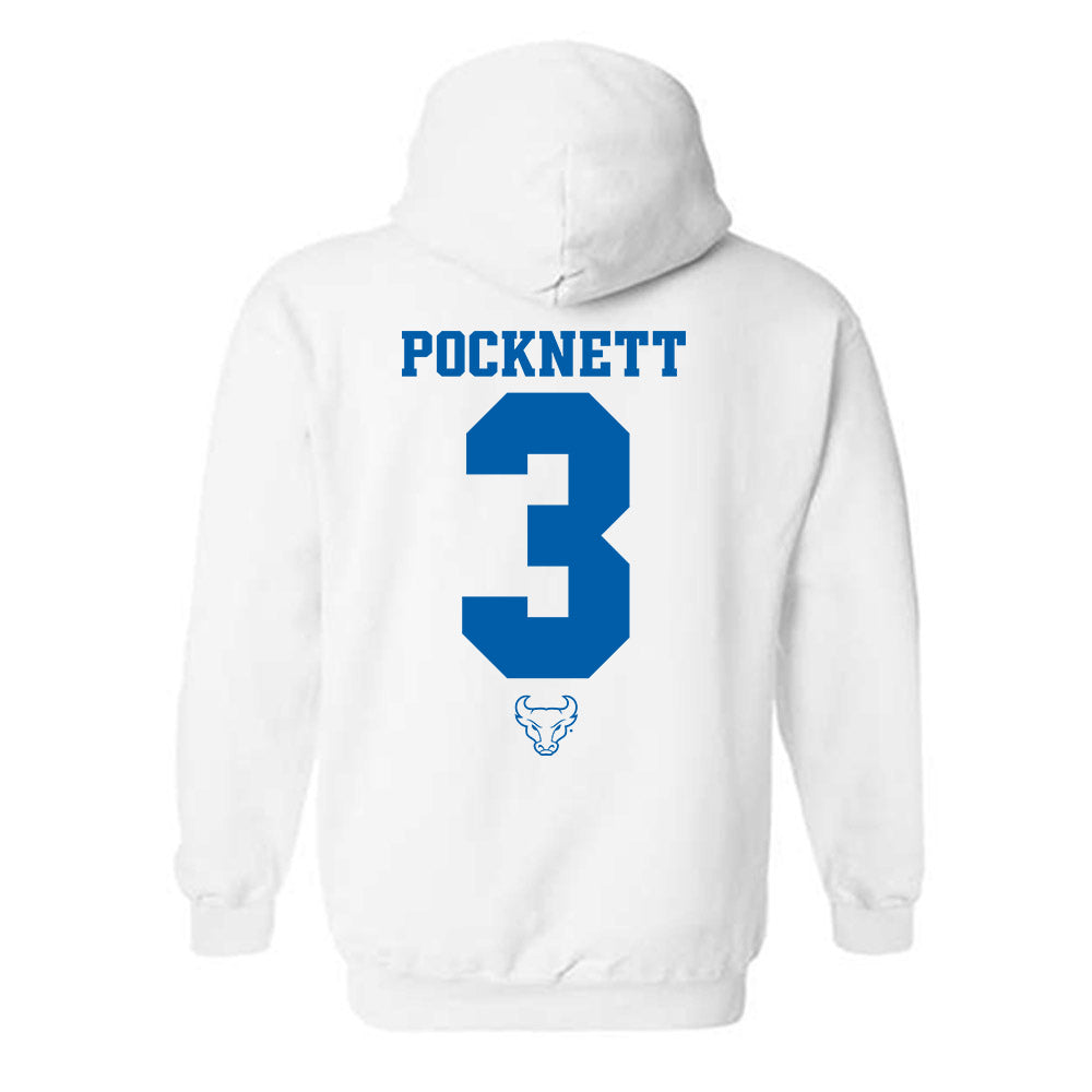 Buffalo - NCAA Men's Basketball : Mikhail Pocknett - Hooded Sweatshirt-1