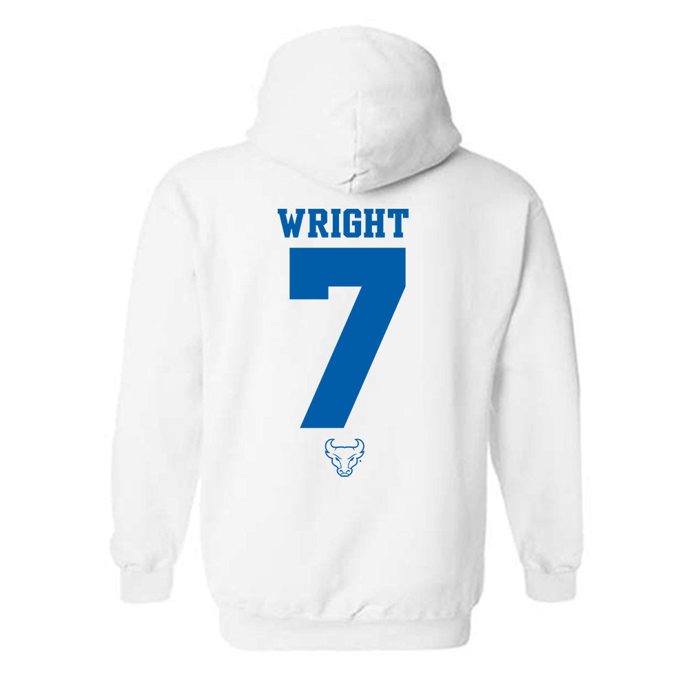 Buffalo - NCAA Football : Jason Wright - Hooded Sweatshirt-1