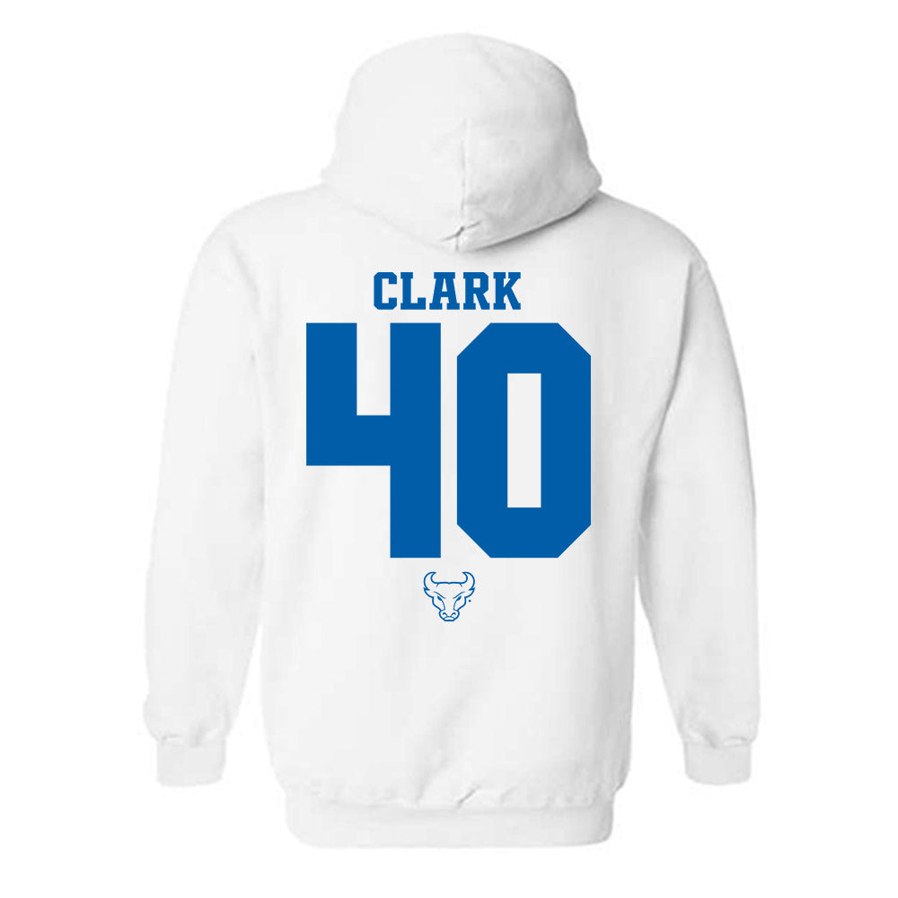 Buffalo - NCAA Football : William Clark - Hooded Sweatshirt