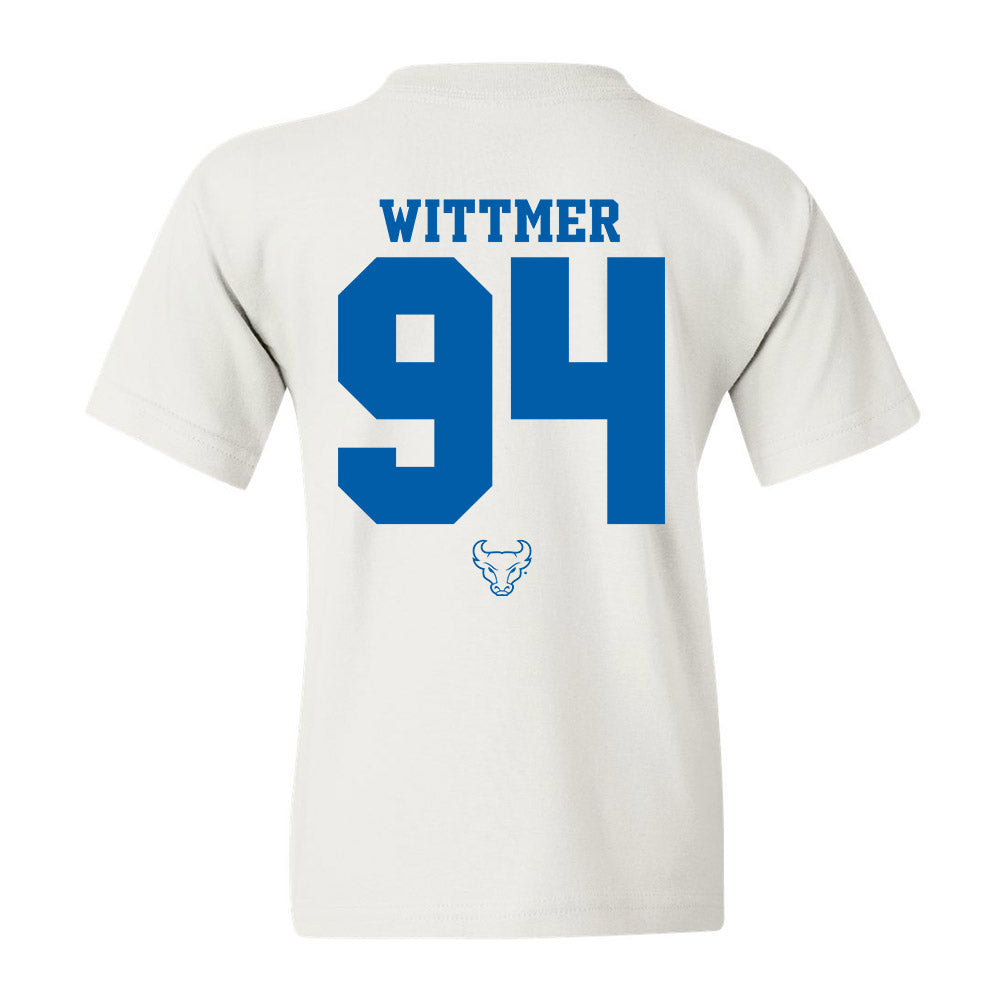 Buffalo - NCAA Football : Noah Wittmer - Youth T-Shirt