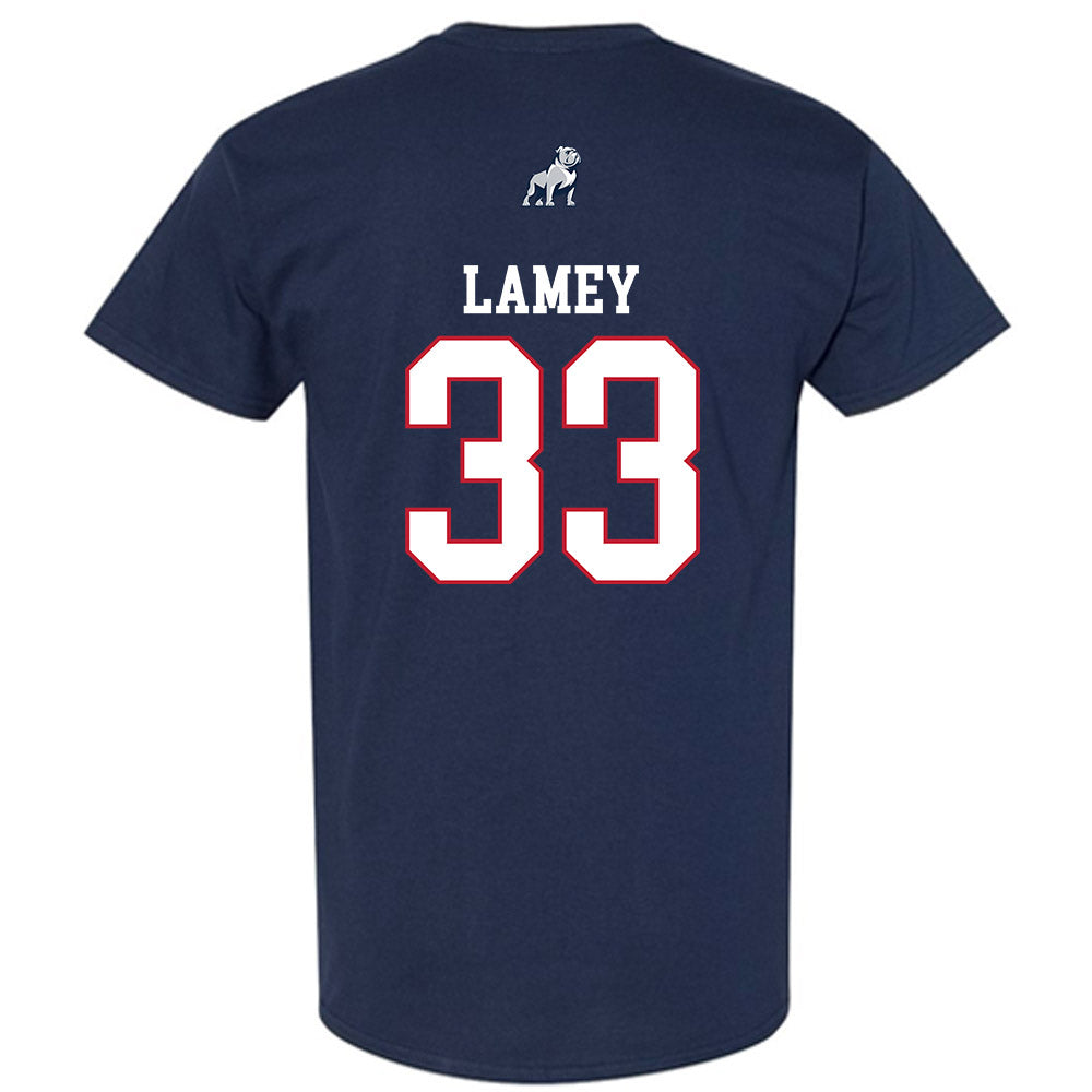Samford - NCAA Men's Basketball : Zach Lamey - T-Shirt-1