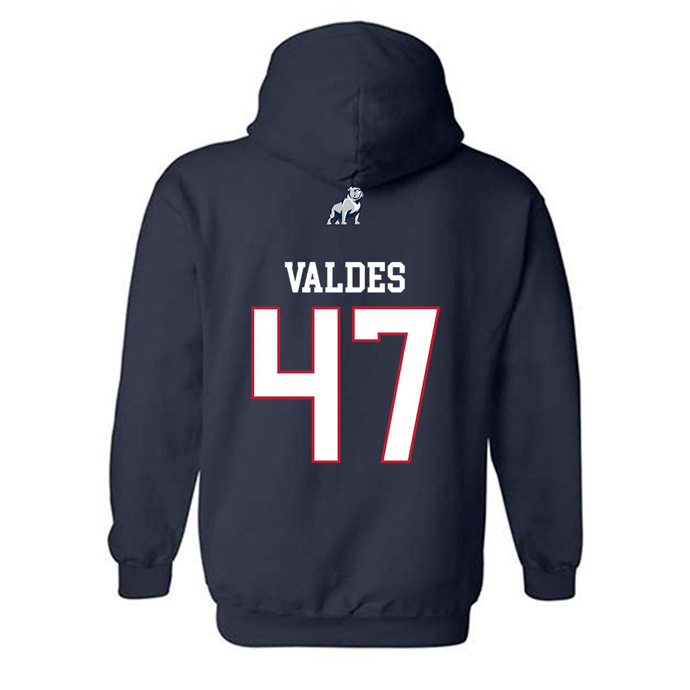 Samford - NCAA Football : Daniel Valdes - Hooded Sweatshirt-1