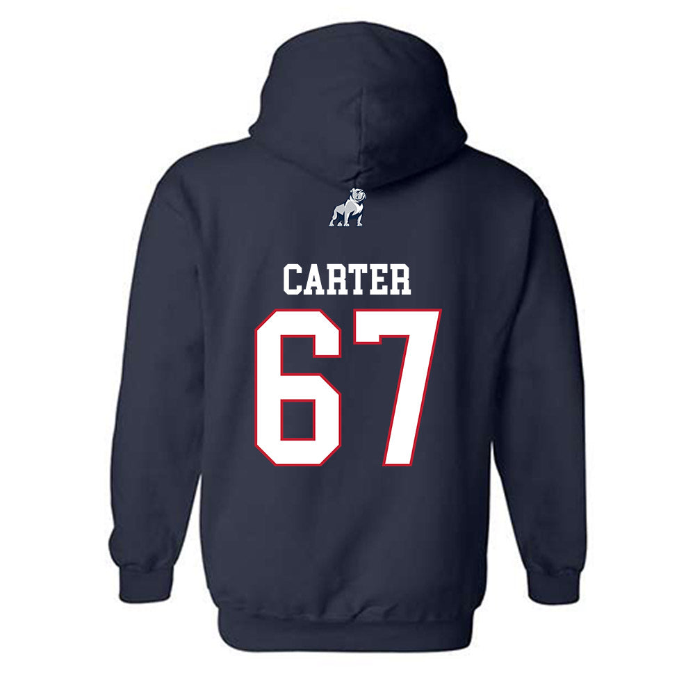 Samford - NCAA Football : Nate Carter - Hooded Sweatshirt-1