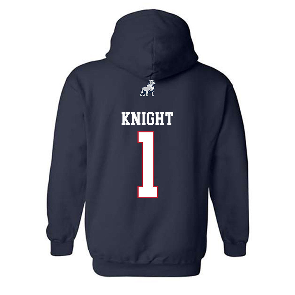 Samford - NCAA Women's Basketball : Jada Knight - Hooded Sweatshirt-1