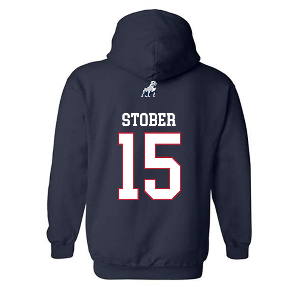 Samford - NCAA Football : Brady Stober - Hooded Sweatshirt-1