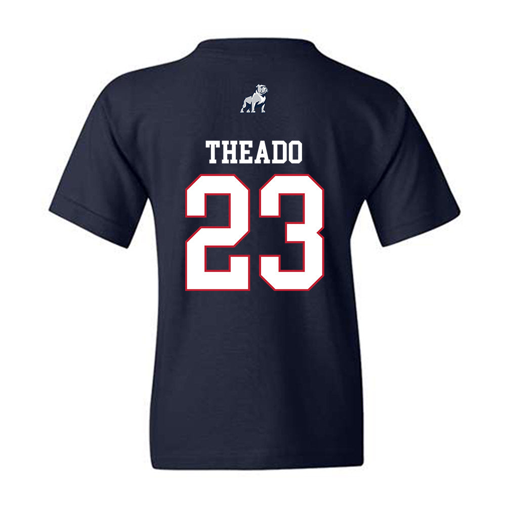 Samford - NCAA Football : David Theado - Youth T-Shirt-1