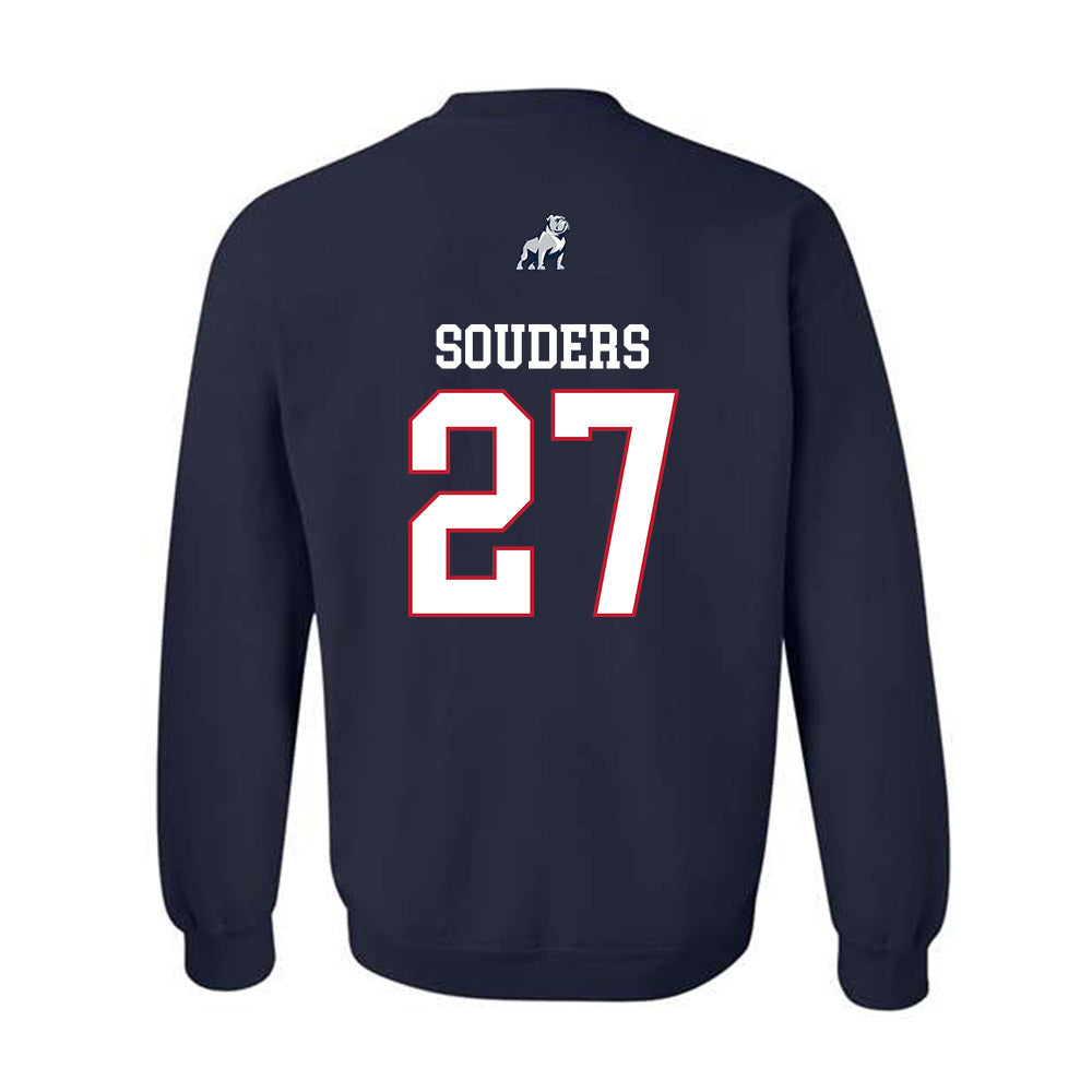 Samford - NCAA Baseball : Jake Souders - Crewneck Sweatshirt-1