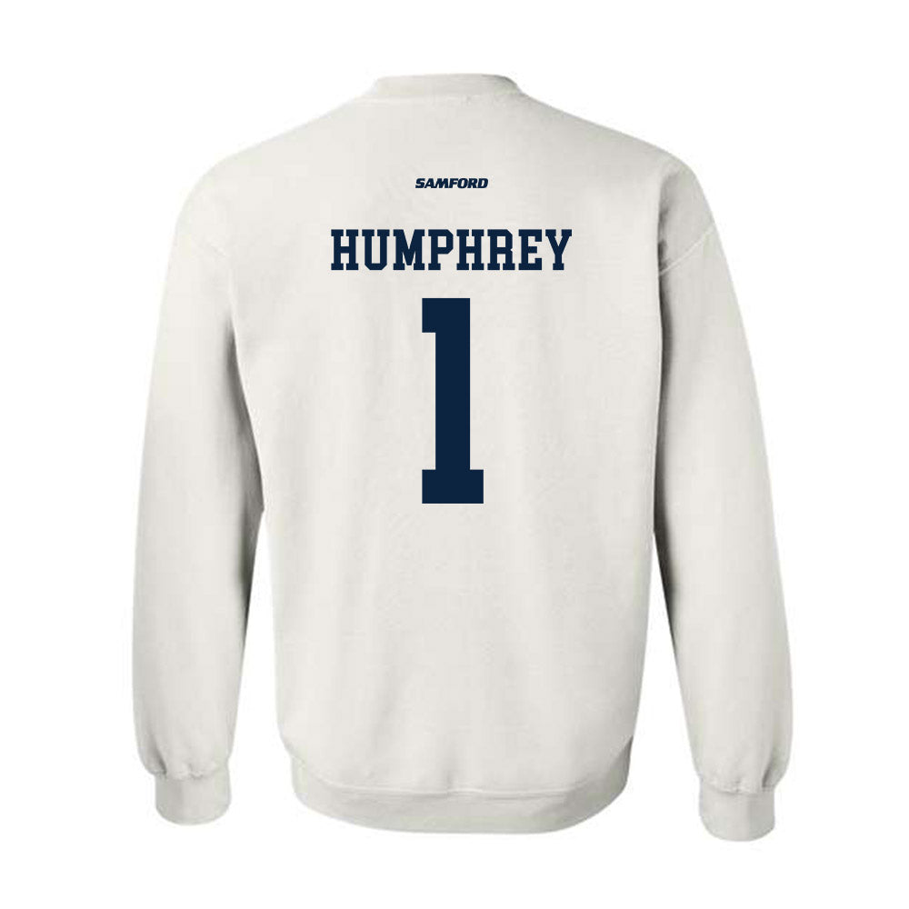 Samford - NCAA Men's Basketball : DaJion Humphrey - Crewneck Sweatshirt-1