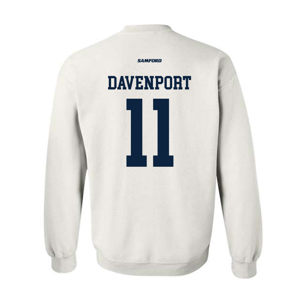 Samford - NCAA Men's Basketball : Cooper Davenport - Crewneck Sweatshirt-1