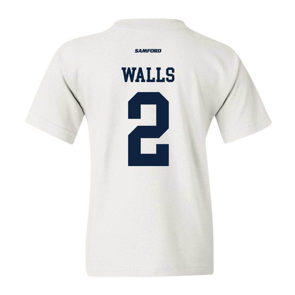 Samford - NCAA Men's Basketball : Lukas Walls - Youth T-Shirt
