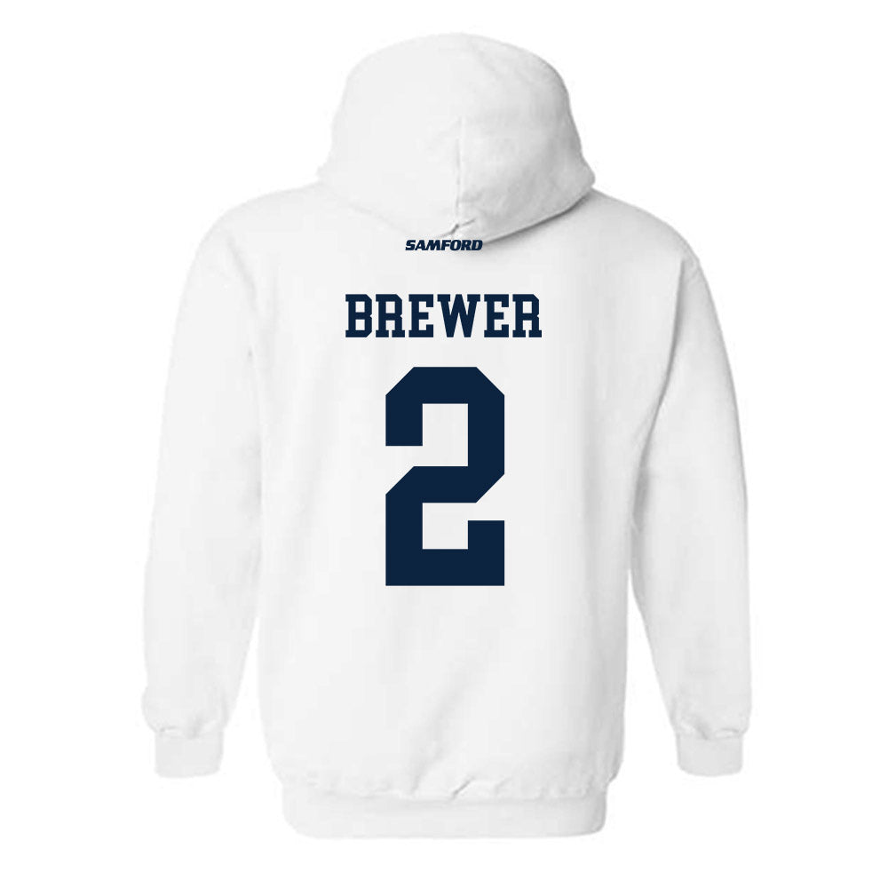 Samford - NCAA Women's Basketball : Avary Brewer - Hooded Sweatshirt-1