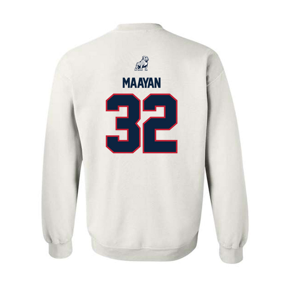 Samford - NCAA Women's Basketball : Yael Maayan - Crewneck Sweatshirt-1