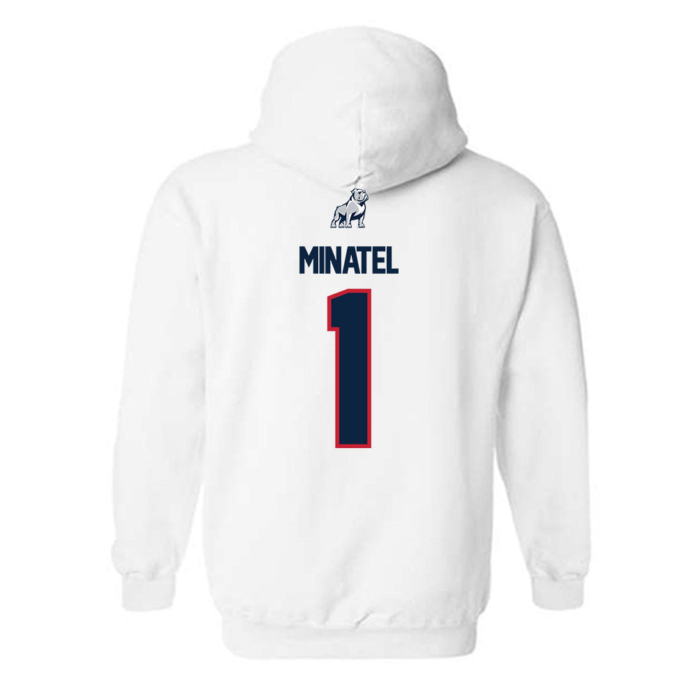 Samford - NCAA Women's Volleyball : Carly Minatel - Hooded Sweatshirt-1