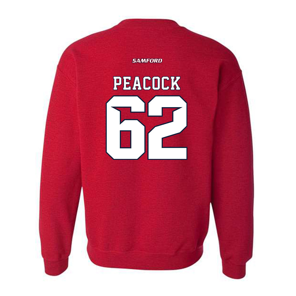 Samford - NCAA Football : Parker Peacock - Crewneck Sweatshirt-1