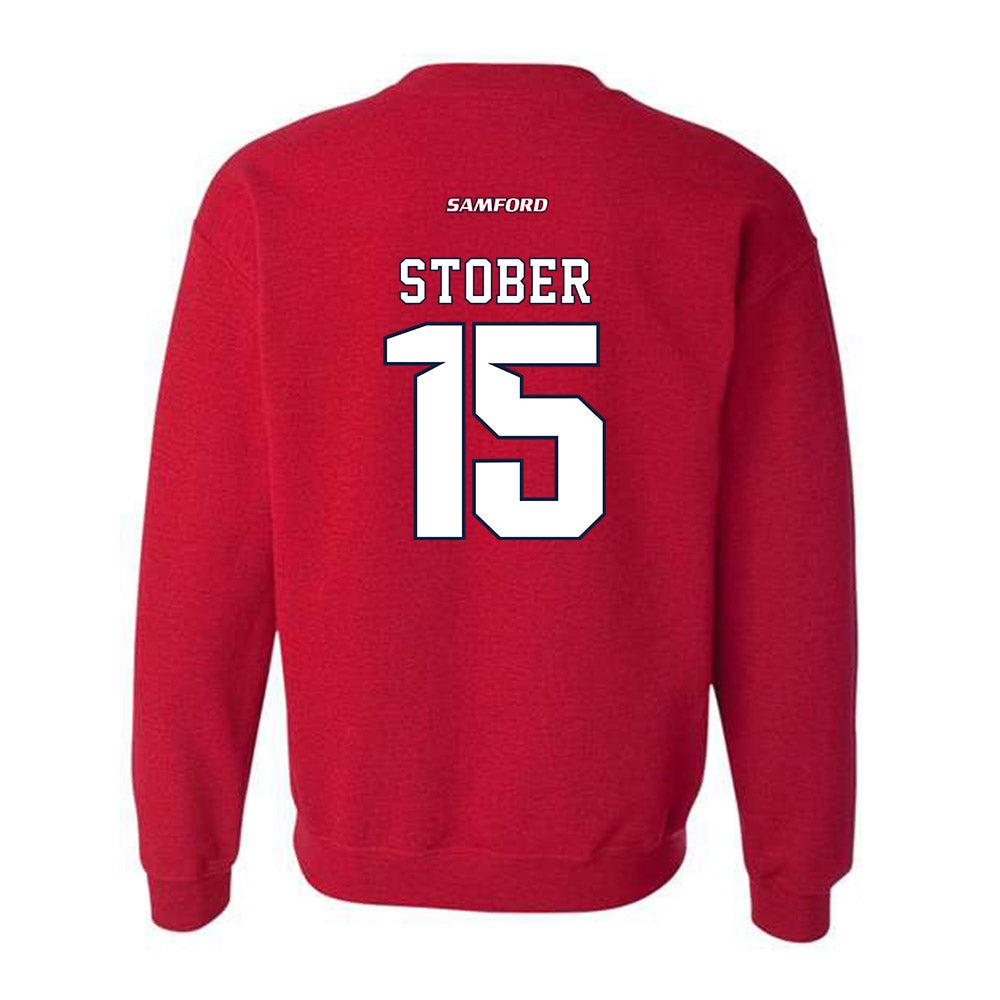 Samford - NCAA Football : Brady Stober - Crewneck Sweatshirt-1