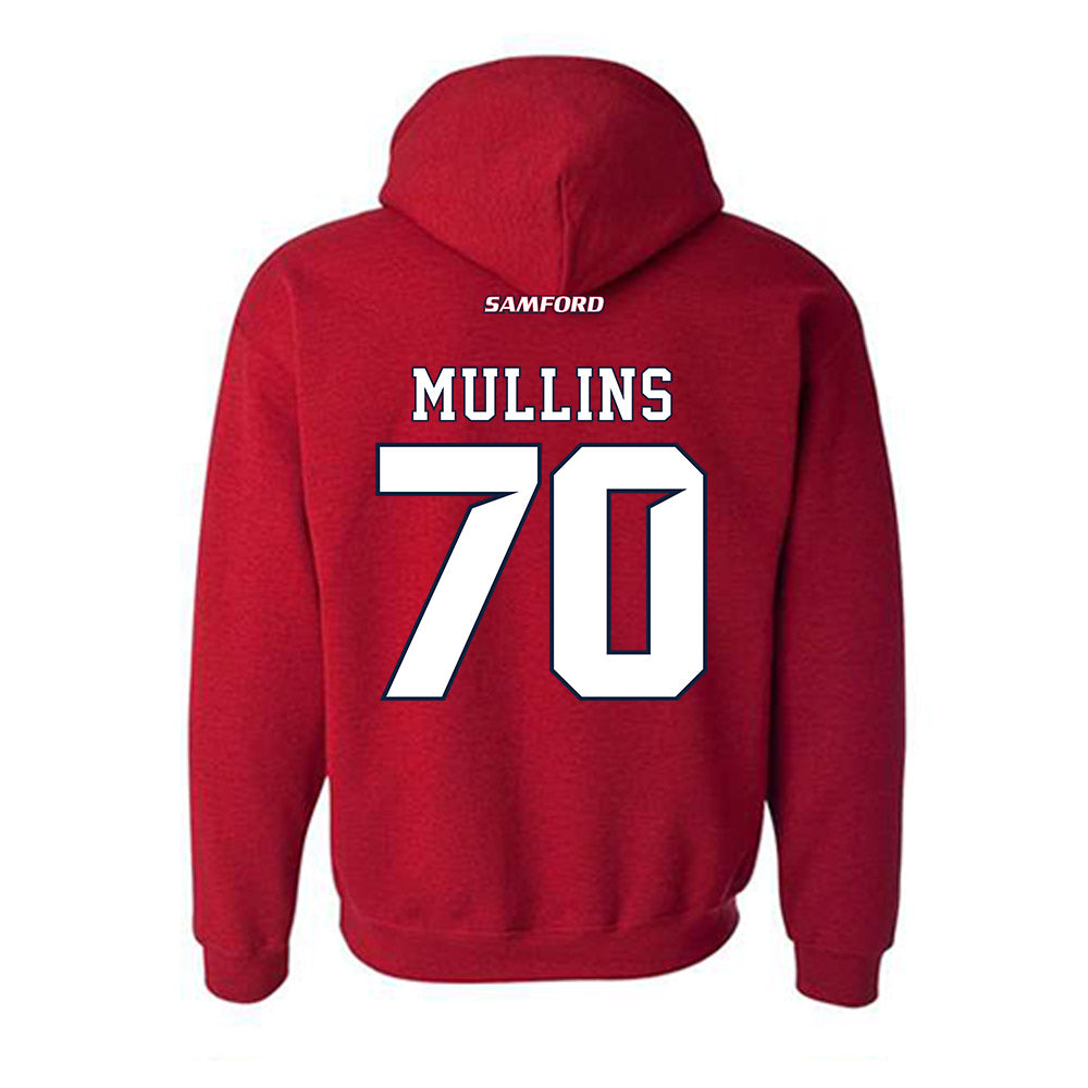 Samford - NCAA Football : Crosby Mullins - Hooded Sweatshirt-1