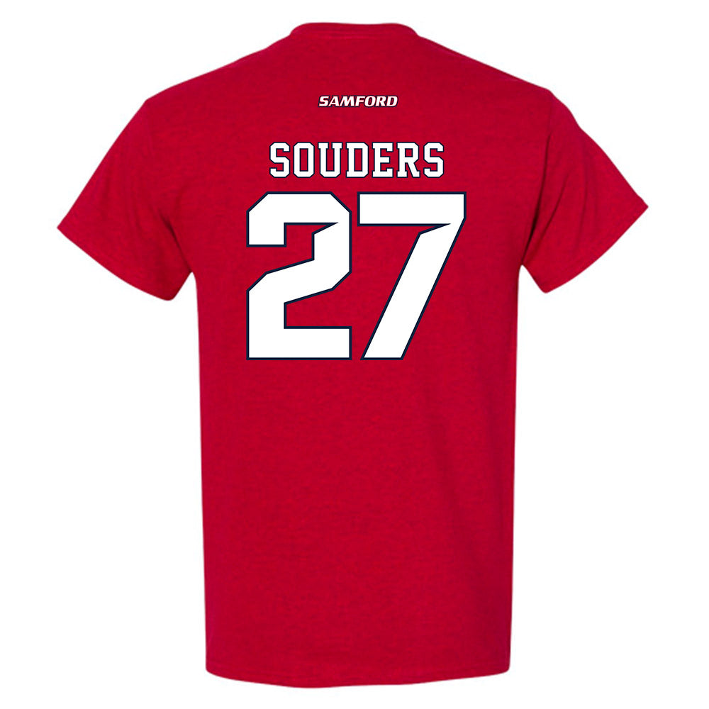 Samford - NCAA Baseball : Jake Souders - T-Shirt-1