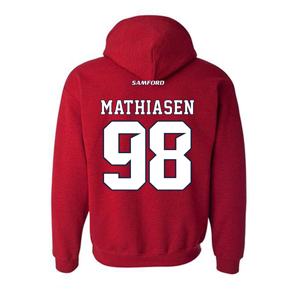 Samford - NCAA Football : Joshua Mathiasen - Hooded Sweatshirt