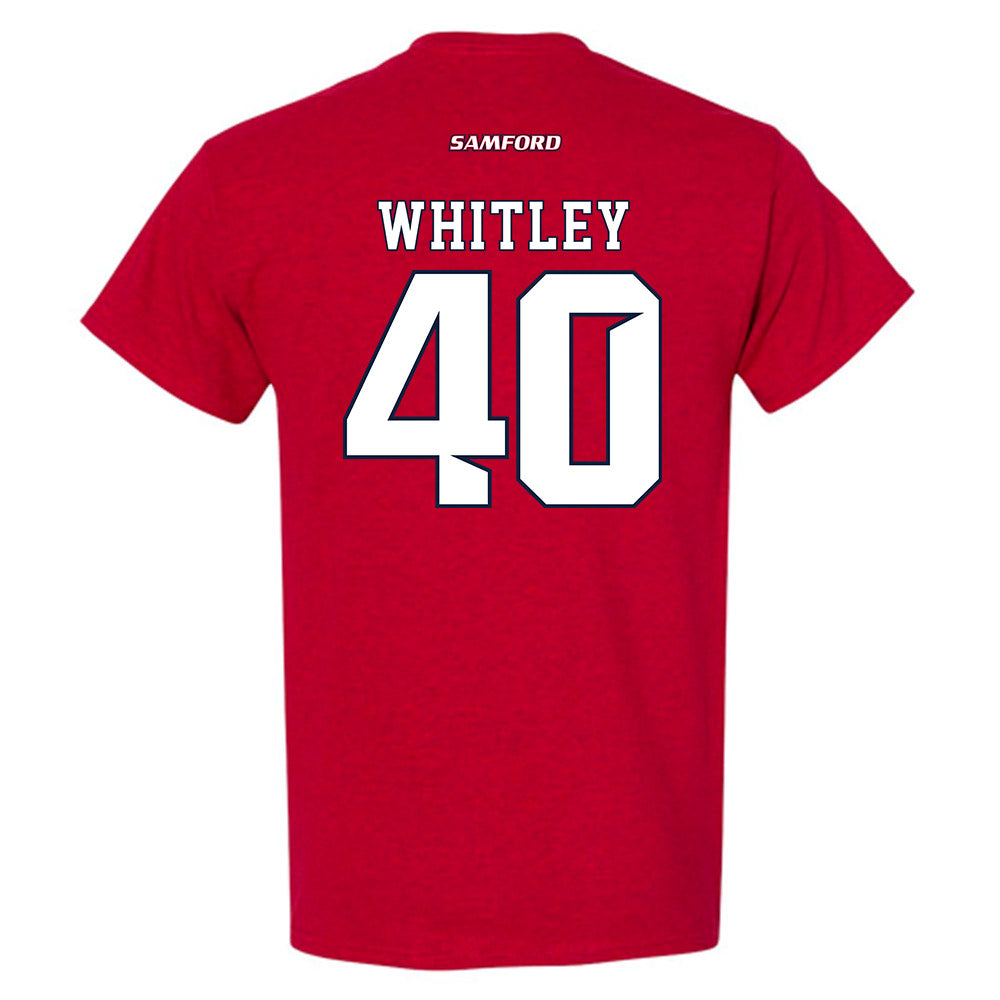 Samford - NCAA Football : Jordan Whitley - T-Shirt-1