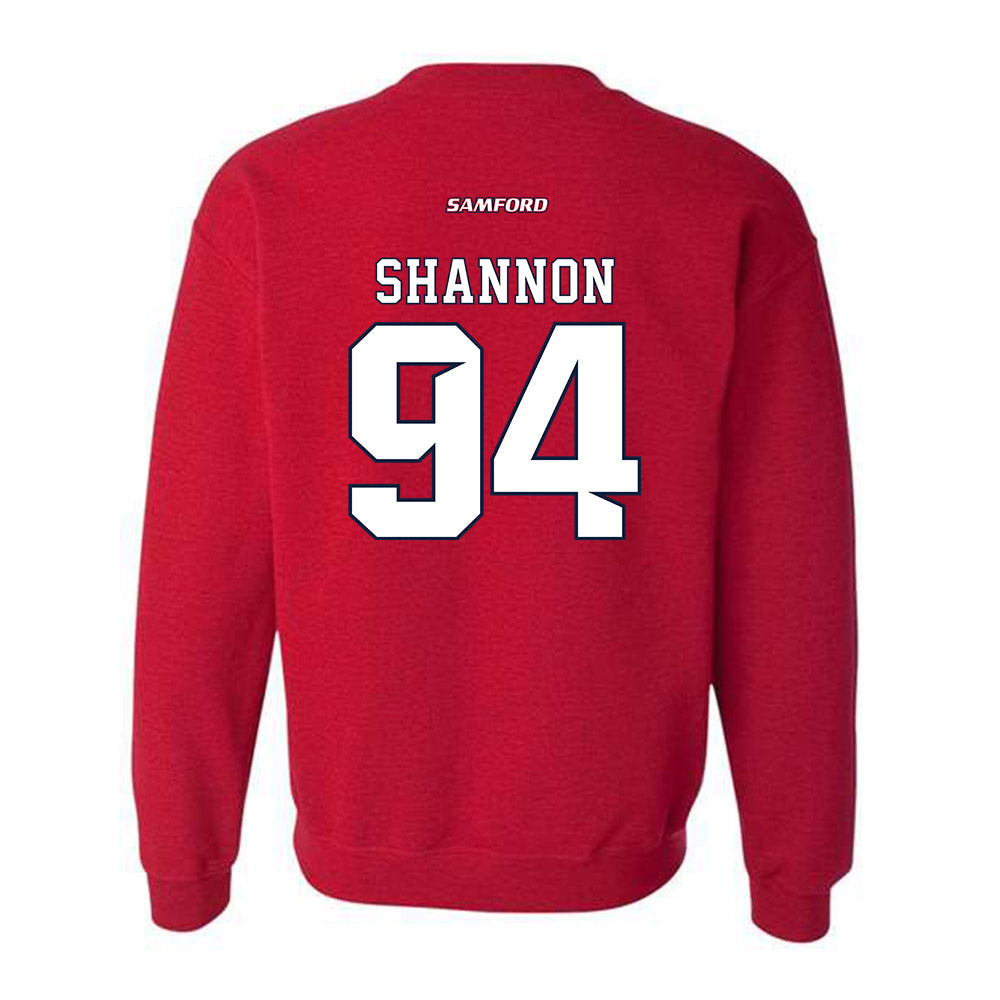 Samford - NCAA Football : Joseph Shannon - Crewneck Sweatshirt-1