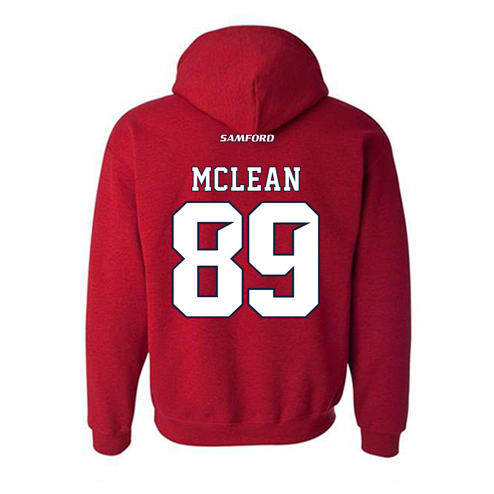 Samford - NCAA Football : Knox Mclean - Hooded Sweatshirt-1