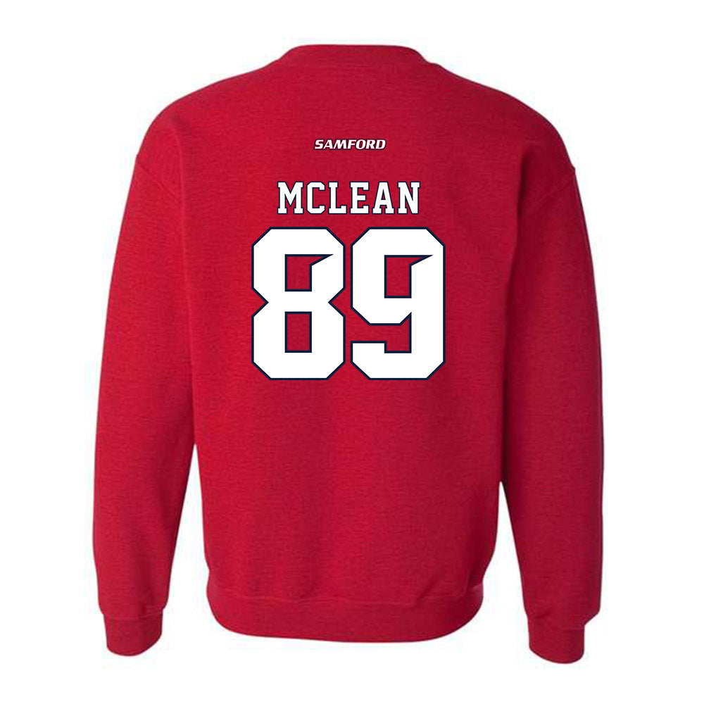 Samford - NCAA Football : Knox Mclean - Crewneck Sweatshirt-1