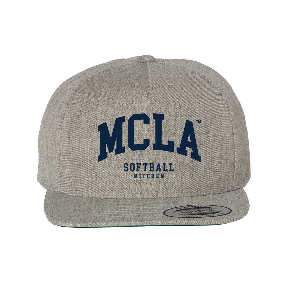MCLA - NCAA Softball : Hannah Mitchem - Snapback Hat-0
