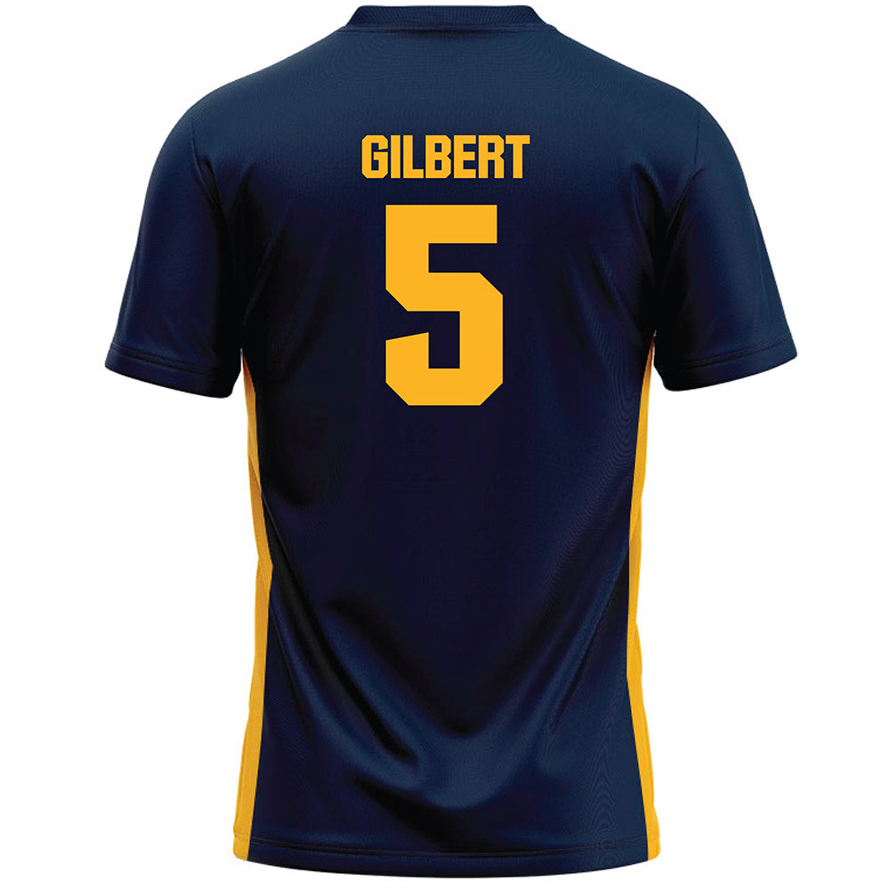 MCLA - NCAA Softball : Hannah Gilbert - Navy Lacrosse Jersey -1