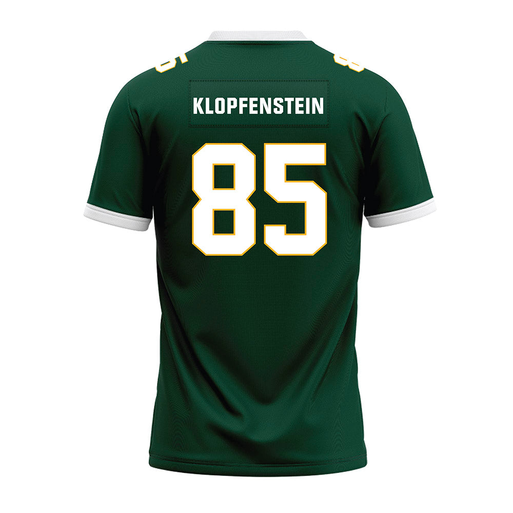 Baylor - NCAA Football : Matthew Klopfenstein - Green Premium Football Jersey