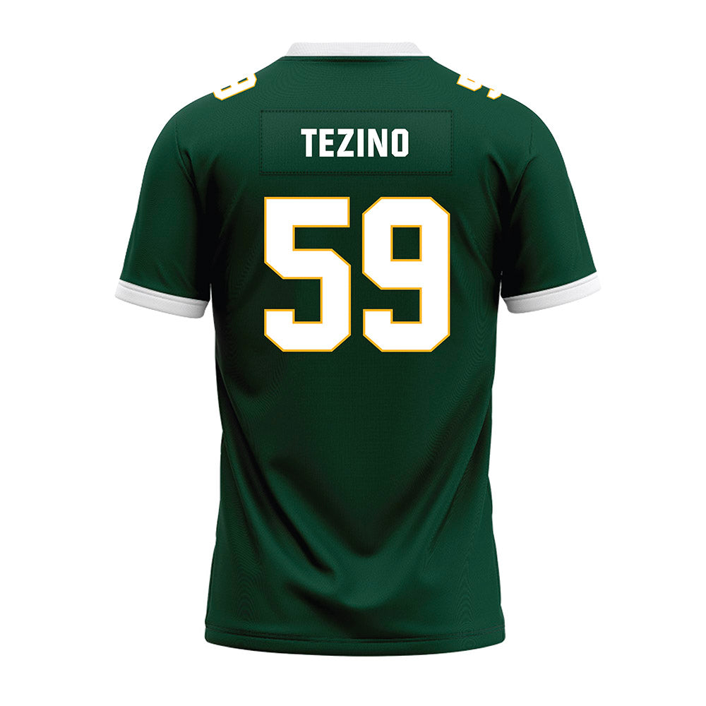 Baylor - NCAA Football : Devonte Tezino - Green Premium Football Jersey