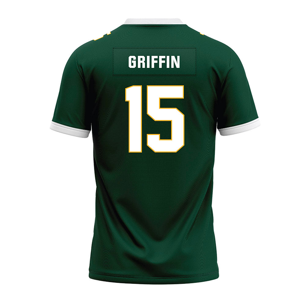 Baylor - NCAA Football : Edward Griffin - Green Premium Football Jersey-1