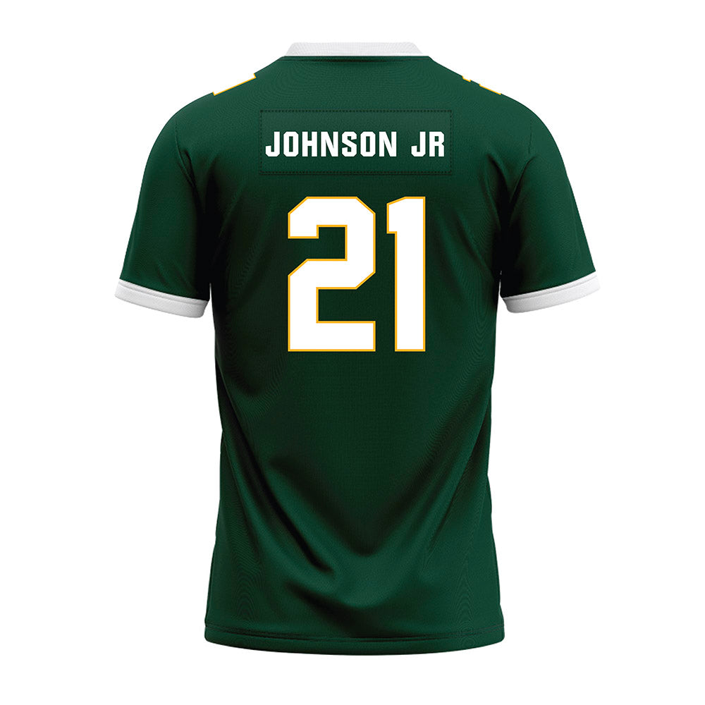 Baylor - NCAA Football : Michael Johnson Jr - Green Premium Football Jersey-1