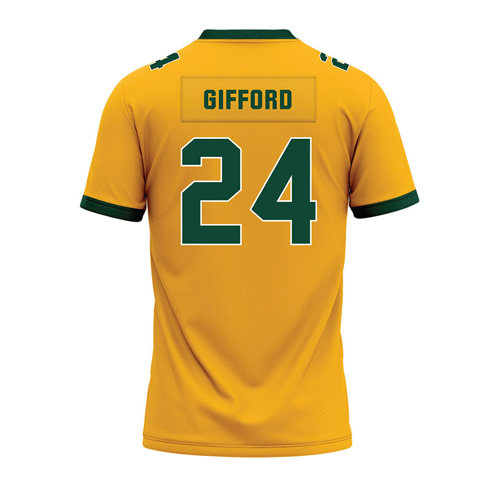 Baylor - NCAA Football : Micah Gifford - Gold Premium Football Jersey-1