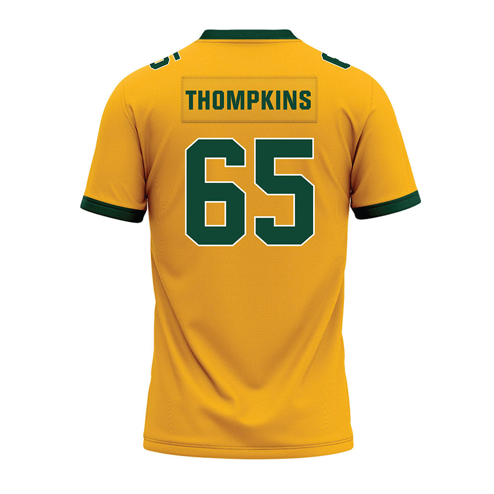 Baylor - NCAA Football : Sean Thompkins - Gold Premium Football Jersey