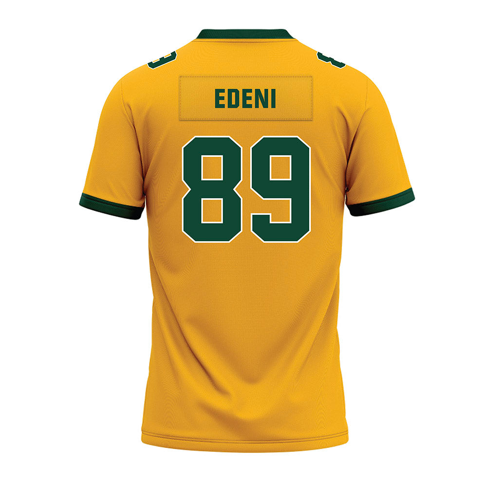 Baylor - NCAA Football : Daniel Edeni - Gold Premium Football Jersey